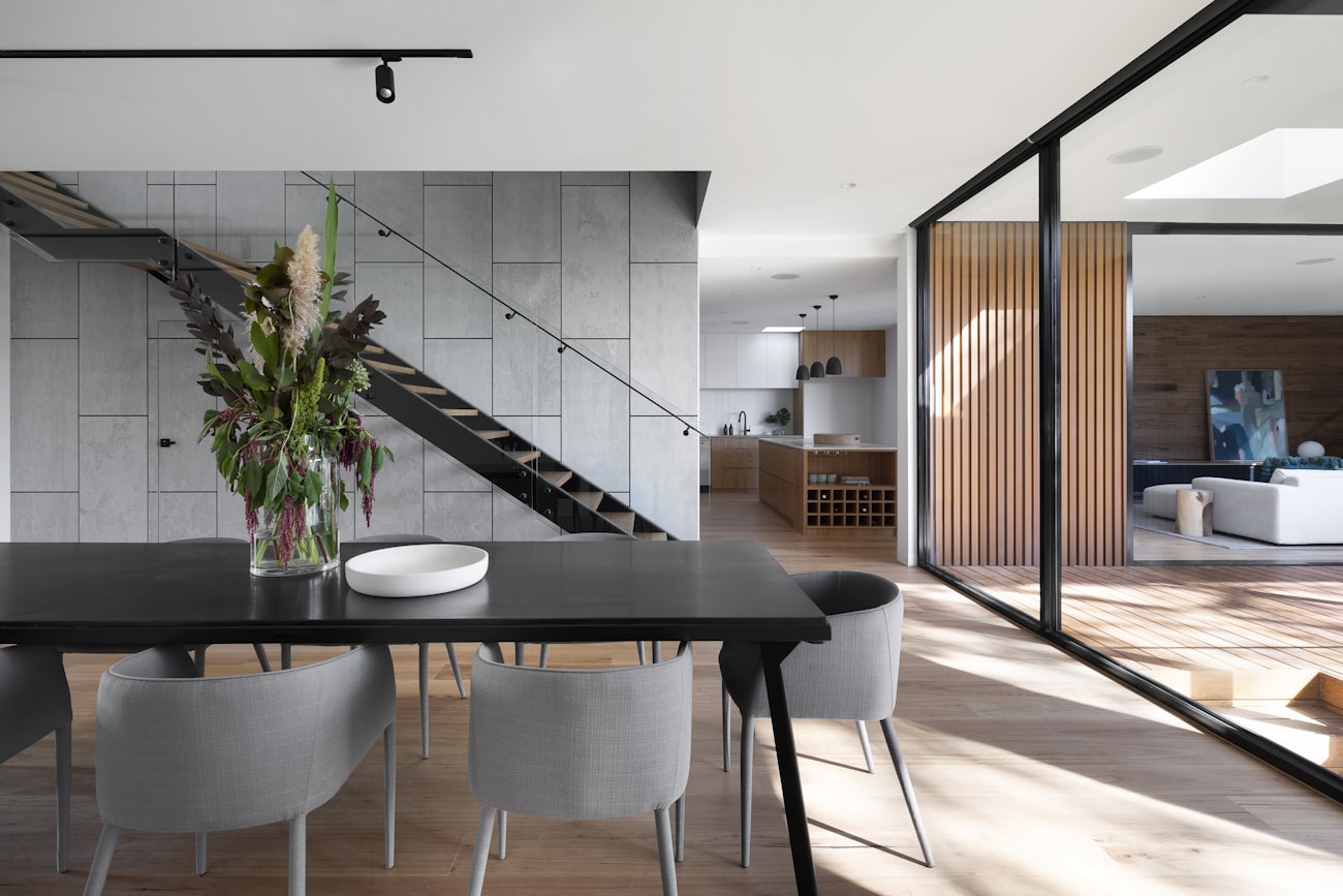 Luxury kitchen and open living space