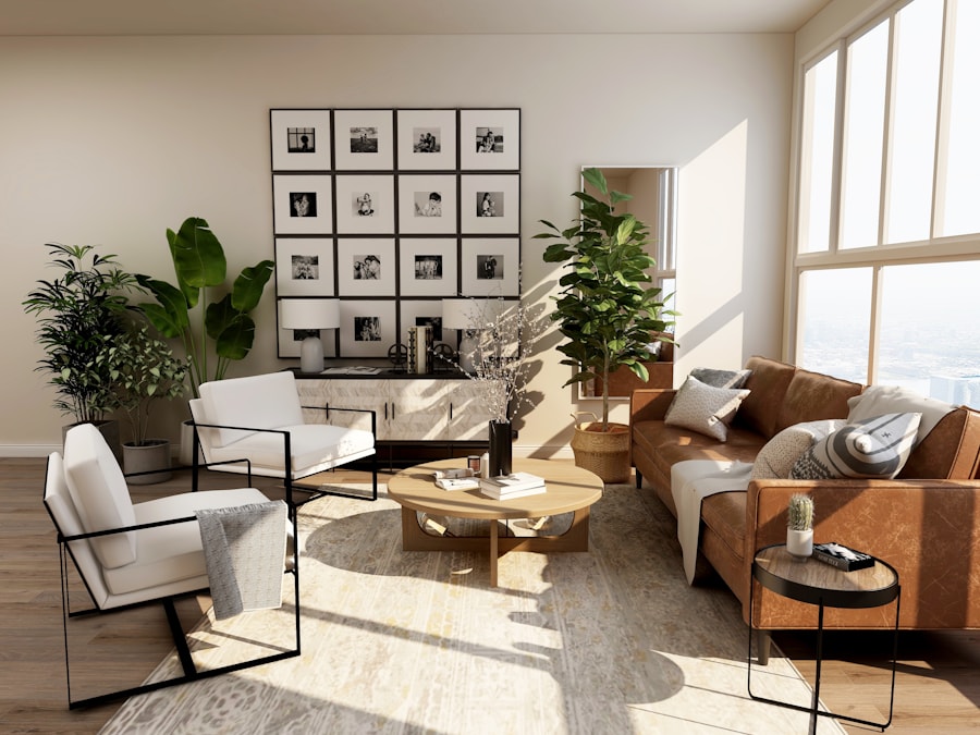 Luxury interior living room
